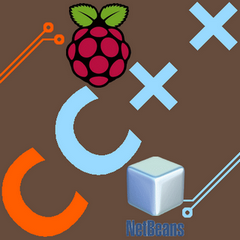 logo langage C C++ raspberry pi netbeans